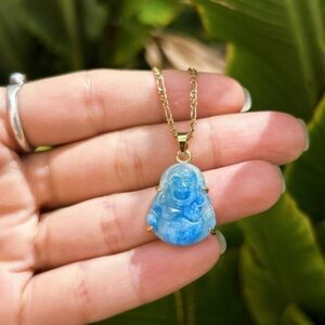 Blue buddha pendant 💙